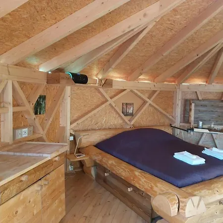 Einzigartige Holzhuette Mit Bergpanorama By Interhome