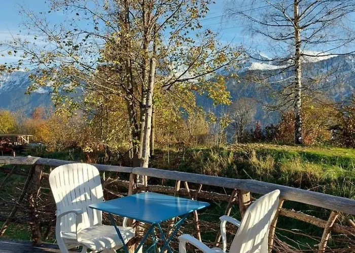 Einzigartige Holzhuette Mit Bergpanorama By Interhome Semesterbostad *