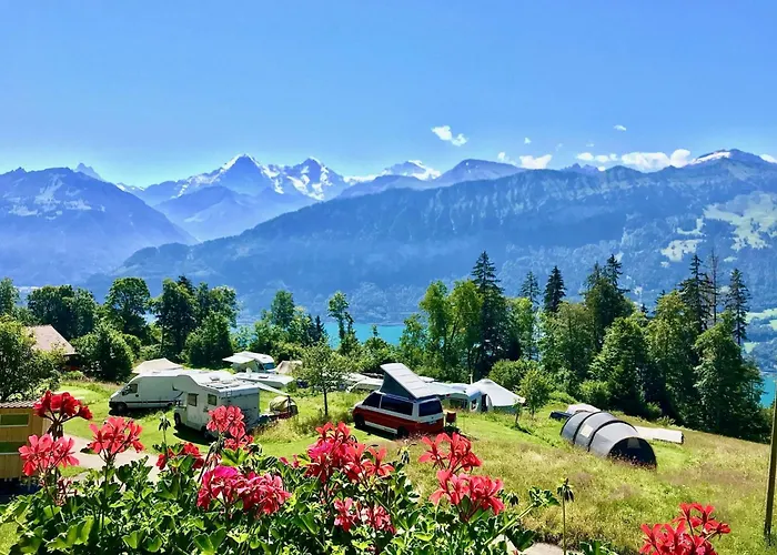 Einzigartige Holzhuette Mit Bergpanorama By Interhome Beatenberg